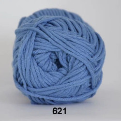 Cotton 8/8 - Himmelsblå - 621