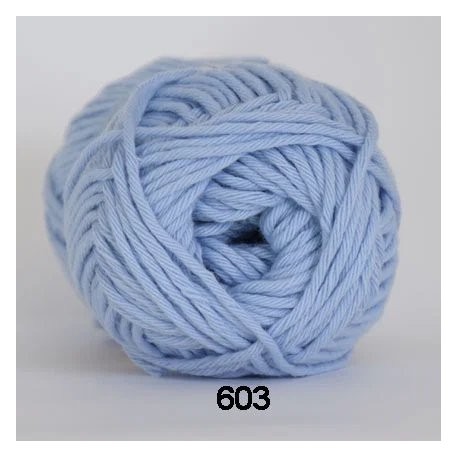 Cotton 8/8 - Ljusblå - 603