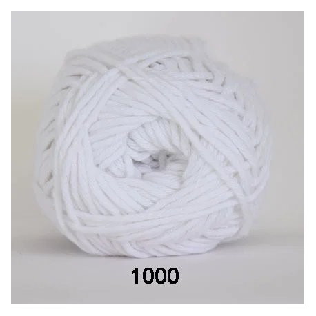 Cotton 8/8 - Vit - 1000