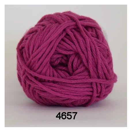 Cotton 8/8 - Mörkrosa - 4657