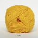 Cotton nr. 8 - Gul - 324