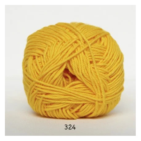 Cotton nr. 8 - Gul - 324