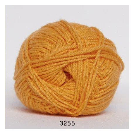Cotton nr. 8 - Orange - 3255
