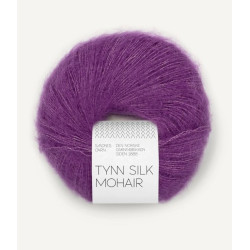 Tynn Silk Mohair - Plum - 5045