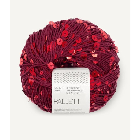 Paljett - Berry Glow - 4370
