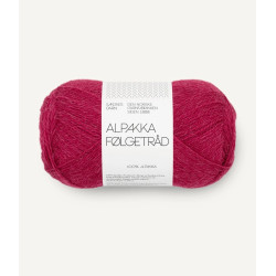 Alpakka Følgetråd - Rumba Red - 4255