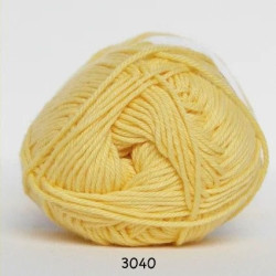 Cotton nr. 8 - Ljusgul - 3040