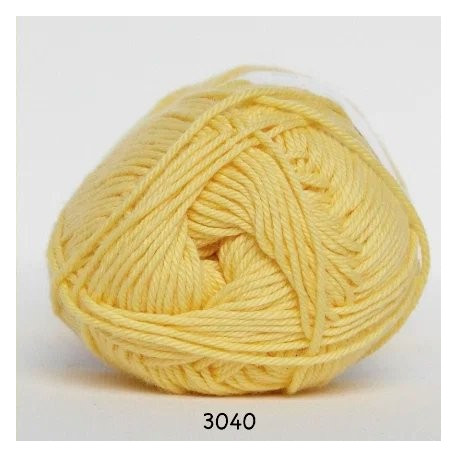Cotton nr. 8 - Ljusgul - 3040