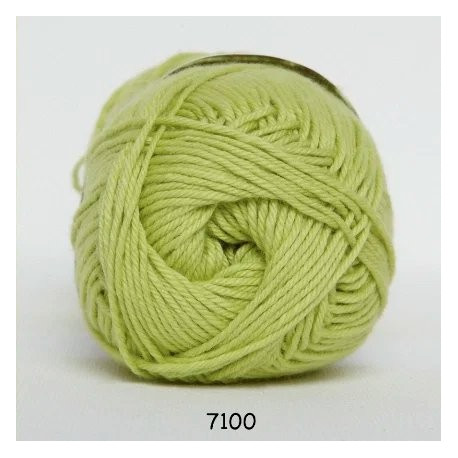 Cotton nr. 8 - Ljusgrön - 7100