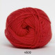 Cotton nr. 8 - Röd - 4500