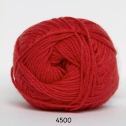 Cotton nr. 8 - Röd - 4500