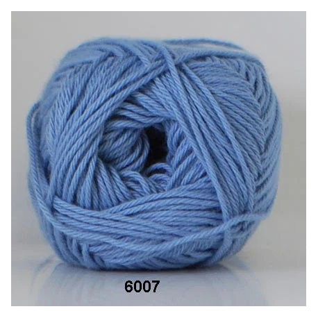 Cotton nr. 8 - Ljusblå - 6007