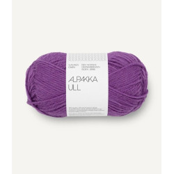 Alpakka Ull - Plum - 5045
