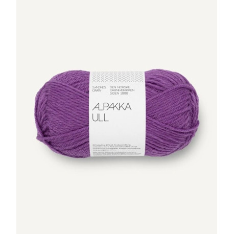Alpakka Ull - Plum - 5045