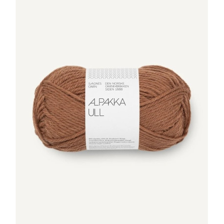 Alpakka Ull - Pecan Brown - 3052